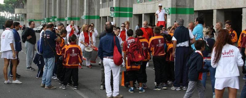 La Caracca per l'A.S. Roma