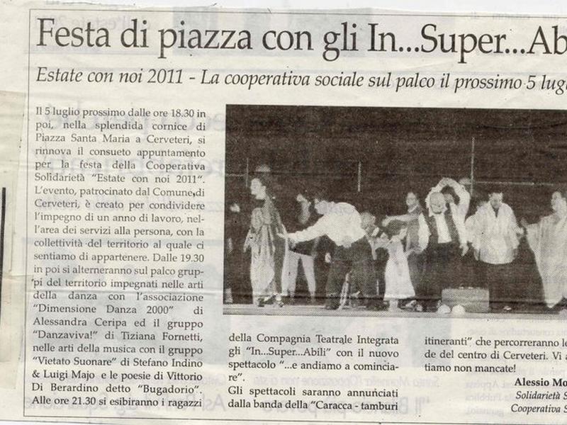 Festa di Piazza con gli In...Super...Abili