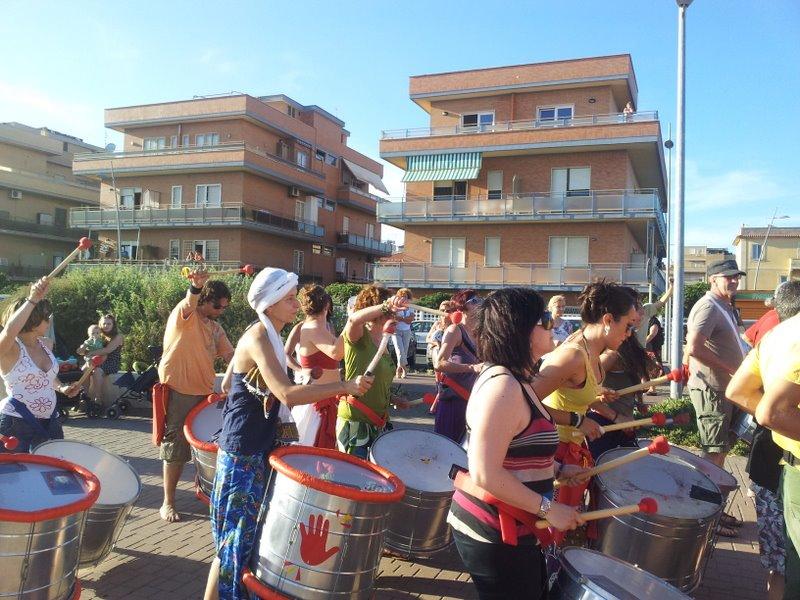 Allievi dei corsi di percussione - Saggio 2012