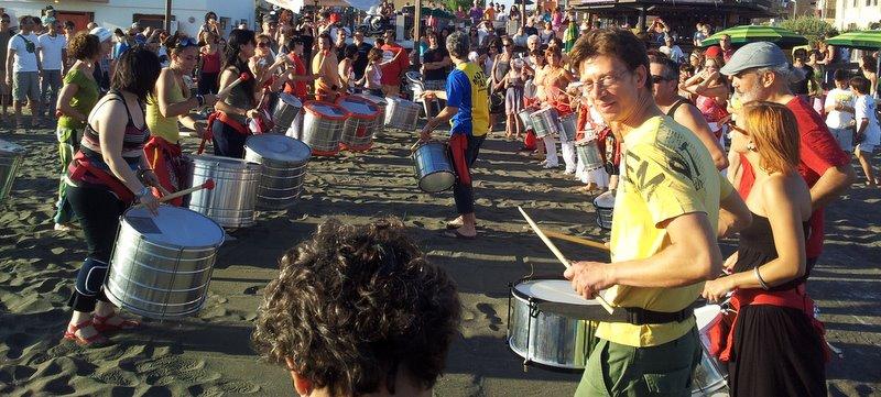 Allievi dei corsi di percussione - Saggio 2012