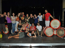 Foto del workshop con mestre chicote