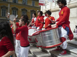 La Caracca alla Maratona di Roma 2011