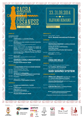 La Caracca alla Sagra del Cesanese 2014