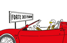 La Caracca all'inaugurazione di Dada Concept Store