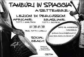 Tamburi in Spiaggia