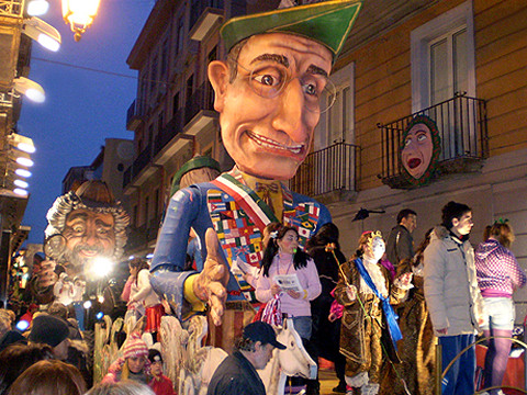 La Caracca al Carnevale di Capua 2014